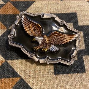 Vintage 1983 Eagle belt buckle